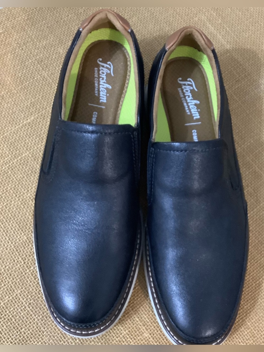 Florsheim Launch Moc Toe Venetian Slip-on Size 8.5 New